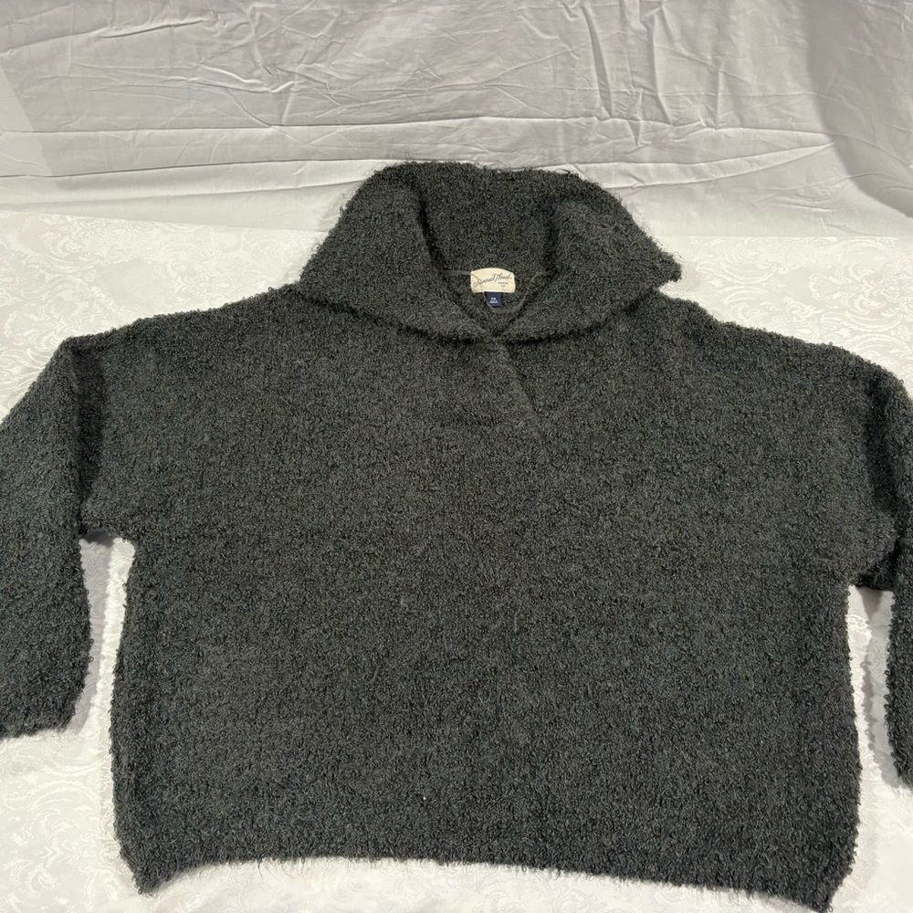 Universal Thread Charcoal crop Knit Sweater woman’s xxl